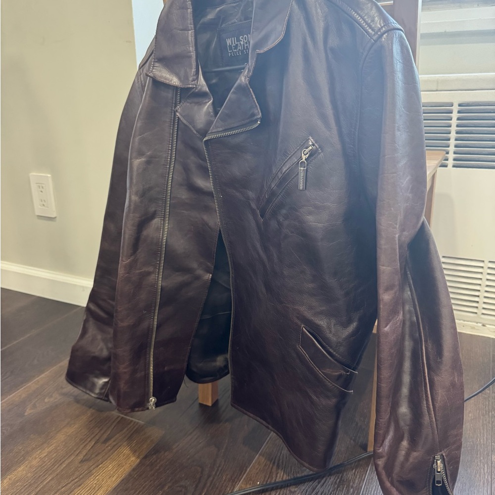 Wilsons Leather Dark Brown Jacket
